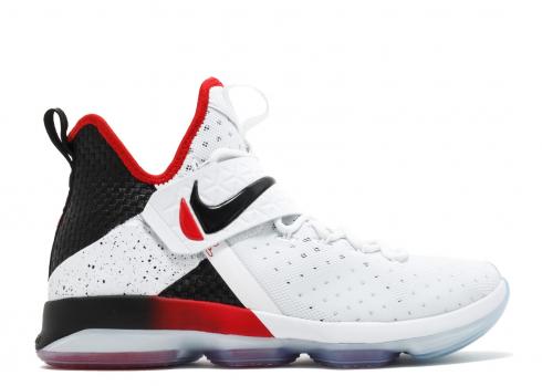 Lebron 14 White Black University Red 852405-103