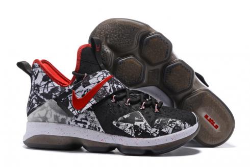 Nike LeBron Low XIV 14 Doodle black noctilucent basketball men shoes
