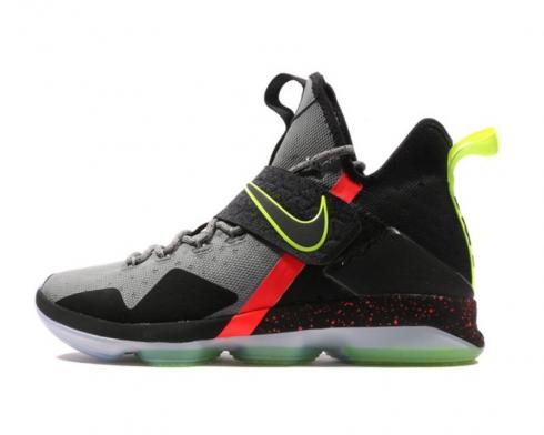 Nike Lebron 14 EP Out Of Nowhere Black Volt Cool Grey Mens Shoes 852407-001