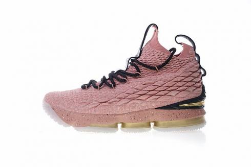 Nike Lebron 15 Xv Pe Ohio State University Pink Black Basketball AA3857-600