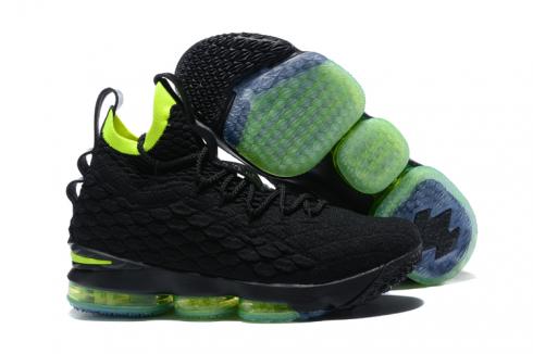 Nike Zoom Lebron XV 15 Men Basketball Shoes Black Green