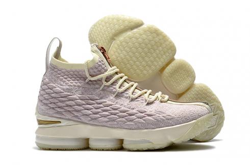 Nike Zoom Lebron XV 15 Men Basketball Shoes Rose Gold