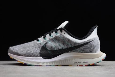 2019 Nike Air Zoom Pegasus 35 Turbo 2.0 White Black Hyper Jade AJ4114 101