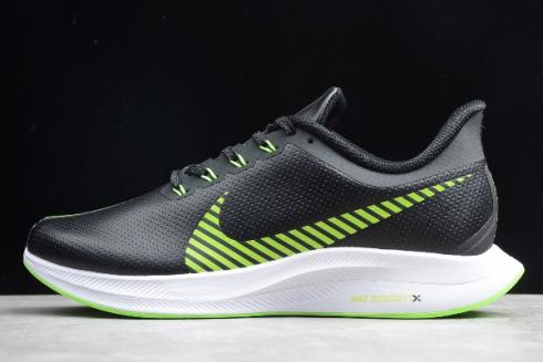 2020 Nike Air Zoom Pegasus 35 SHIELD Black Volt White Mens Size BQ3290 301