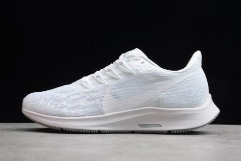 2019 Nike Air Zoom Pegasus 36 Triple White AQ2203 100