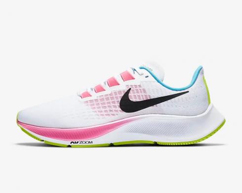 Nike Wmns Air Zoom Pegasus 37 White Pink Glow Black CZ7990-100