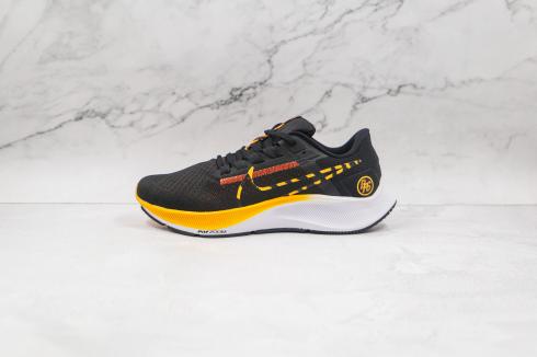 Nike Air Zoom Pegasus 38 Black White Yellow CM7602-001