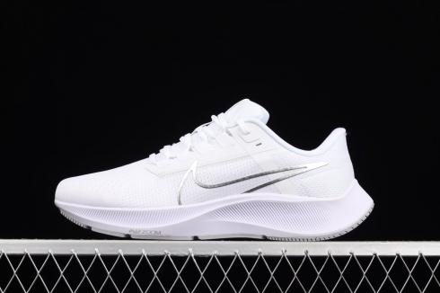 Nike Air Zoom Pegasus 38 White Pure Platinum Wolf Grey Metallic Silver CW7358-100