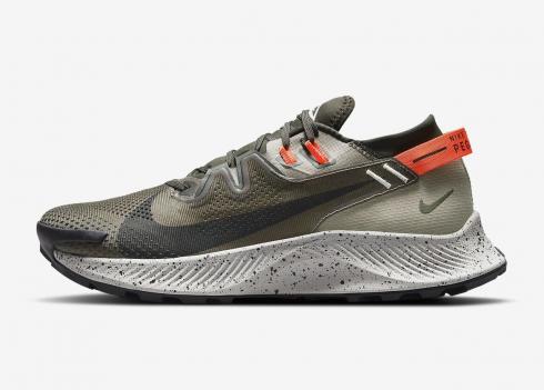 Nike Air Zoom Pegasus Trail 2 Cargo Khaki Light Army Bright Crimson CK4305-301