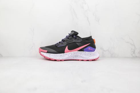 Nike Air Zoom Pegasus Trail 3 Black White Pink Shoes DC8793-003