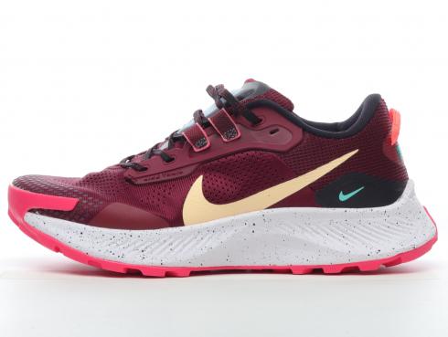 Nike Air Zoom Pegasus Trail 3 Red White Yellow DA9468-900