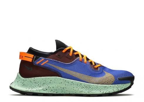 Nike Pegasus Trail 2 Goretex Mystic Dates Blue Laser Black Orange Astronomy CU2016-600