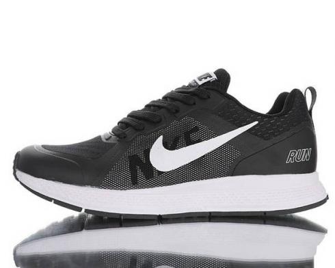 Nike Air Zoom Pegasus V7 Black White Mens Running Shoes 809288-001