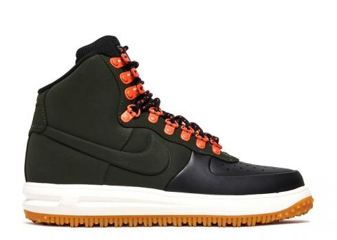 Nike Lunar Force 1 Duckboot Black Sequoia Brown Light Sail Gum BQ7930-004