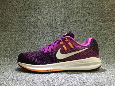 Nike Air Zoom Structure 20 Lace Up Vivid Purple 849577-501