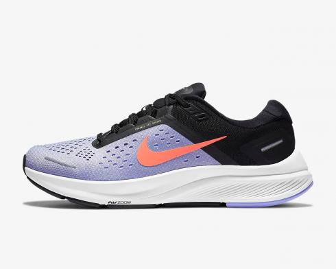 Nike Air Zoom Structure 23 Purple Black Red Yellow CZ6721-500