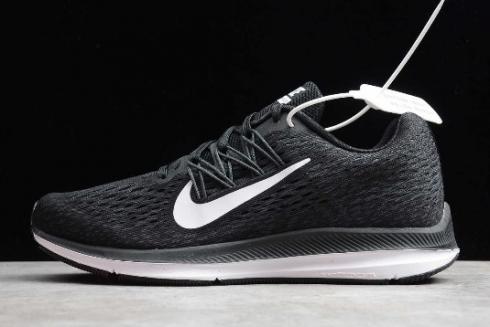 2019 Wmns Nike Air Zoom Winflo 5 Black White Running Shoes AA7414 001