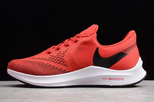 2019 Nike Air Zoom Winflo 6 University Red AQ7497 600