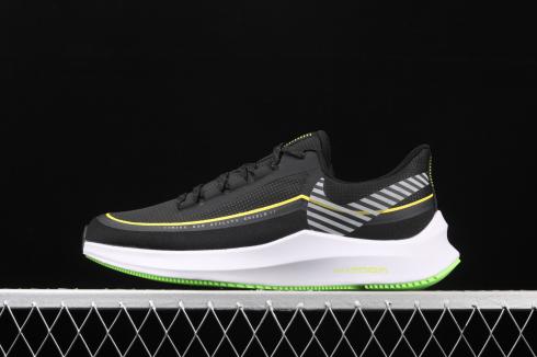 Nike Zoom Winflo 6 Shield Black White Green BQ3190-300