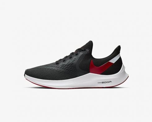 Nike Zoom Winflo 6 University Red Black Mens Shoes AQ7497-008