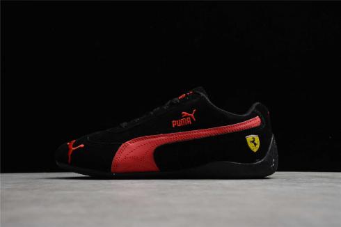 Future Cat Leather SF x Puma Black Red Shoes 300833-04