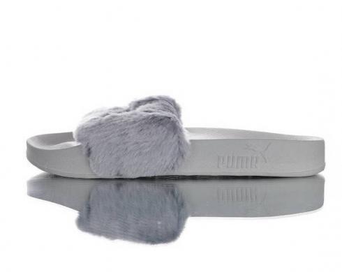 Puma Fenty x Wmns Leadcat Slide Grey Silver Womens Shoes 362266-08