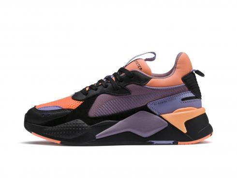 Puma RS X Reinvention Puma Black Orange Purple Mens Shoes 369579-07