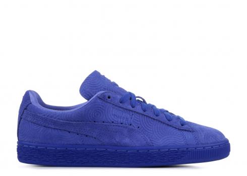 Puma W Suede Classic Plus Colored Blue Dazzling 360584-03