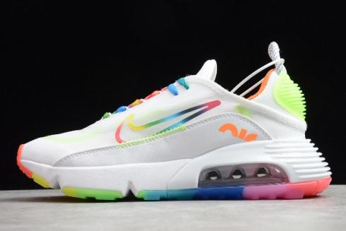 2020 Nike Air Max 2090 White Multi Color CT7695 105