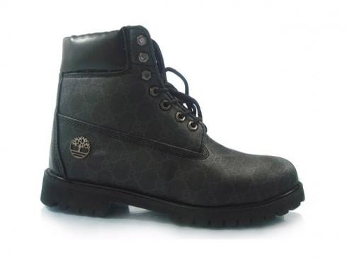 Mens Timberland Black 6-inch Basic Boots