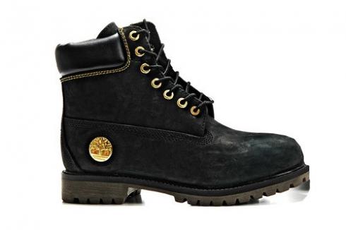 Timberland 6-inch Premium Scuff Proof Boots For Men Black Gold