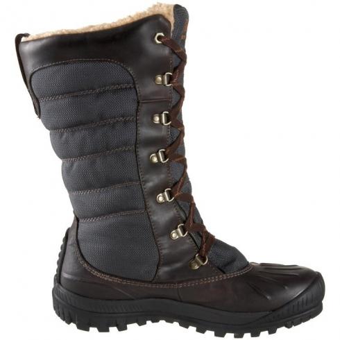 Timberland Earthkeepers Mount Holly Tall Wp Faux Fur Boots Brown Womens