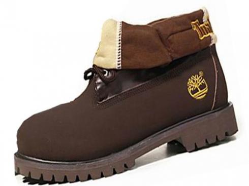 Timberland For Men Roll-top Boots Brown