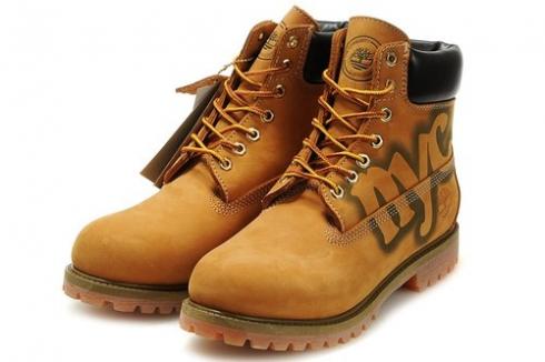 Timberland Womens Authentics 6-inch Boots Wheat Black