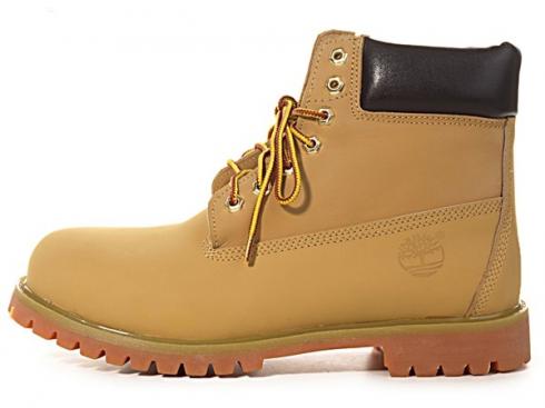 Wheat Black Timberland 6-inch Boots For Women