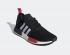 Adidas NMD R1 Core Black Cloud White Power Red EG2697