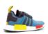 Adidas Villa X Nmd r1 Exclusive Shock Bright Green Cerulean White Red BA9746