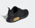 Adidas Wmns NMD R1 Core Black Gold Metallic Running Shoes FV1787