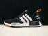 OFF-White x Adidas Originals NMD R1 Core Black Cloud White-Orange BA8860