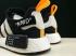 OFF-White x Adidas Originals NMD R1 Core Black Cloud White-Orange BA8860