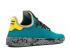 Adidas Pharrell X Tennis Hu Teal Semi Frozen Grey Yellow Marble CQ1872