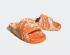 Adidas Adilette 22 Slides Bright Orange Off White IE7724