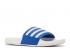 Adidas Adilette Boost Slide White Royal Blue Cloud GZ5313