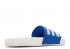 Adidas Adilette Boost Slide White Royal Blue Cloud GZ5313