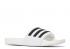 Adidas Adilette Boost Slides White Black Stripes Core Cloud FY8155