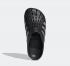 Adidas Adilette Clog Slide Sandal Core Black Silver Metallic FY8969