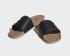 Adidas Adilette Premium Black Cork Brown White HQ1998