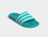 Adidas Adilette Slides Turquoise Semi Mint Rush Cloud White GY1313