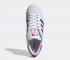 Adidas Americana vs. Superstar USA Footwear White Blue Collegiate Red FV2806