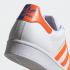 Adidas Superstar Knicks Split Footwear White Orange Blue FX5526